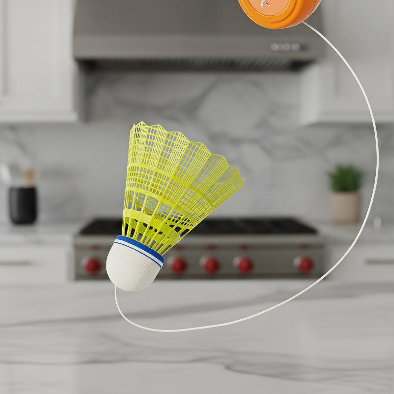 Badminton Smash - Automatische intrekbare badminton solo trainer rebound