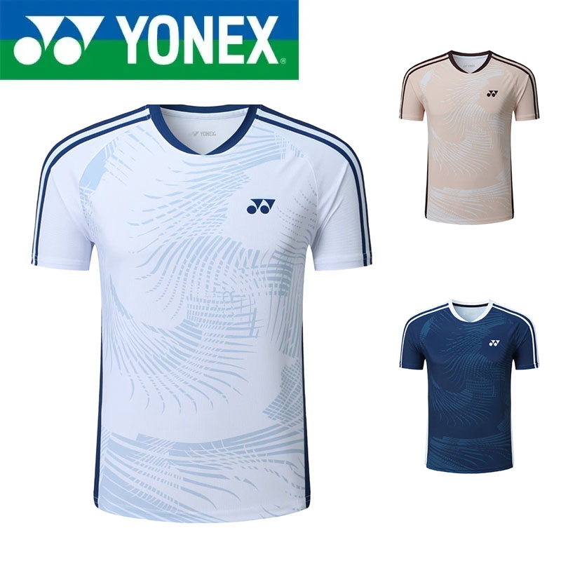 Badminton Emoji - YONEX Zomer Badminton Shirt voor Mannelijke