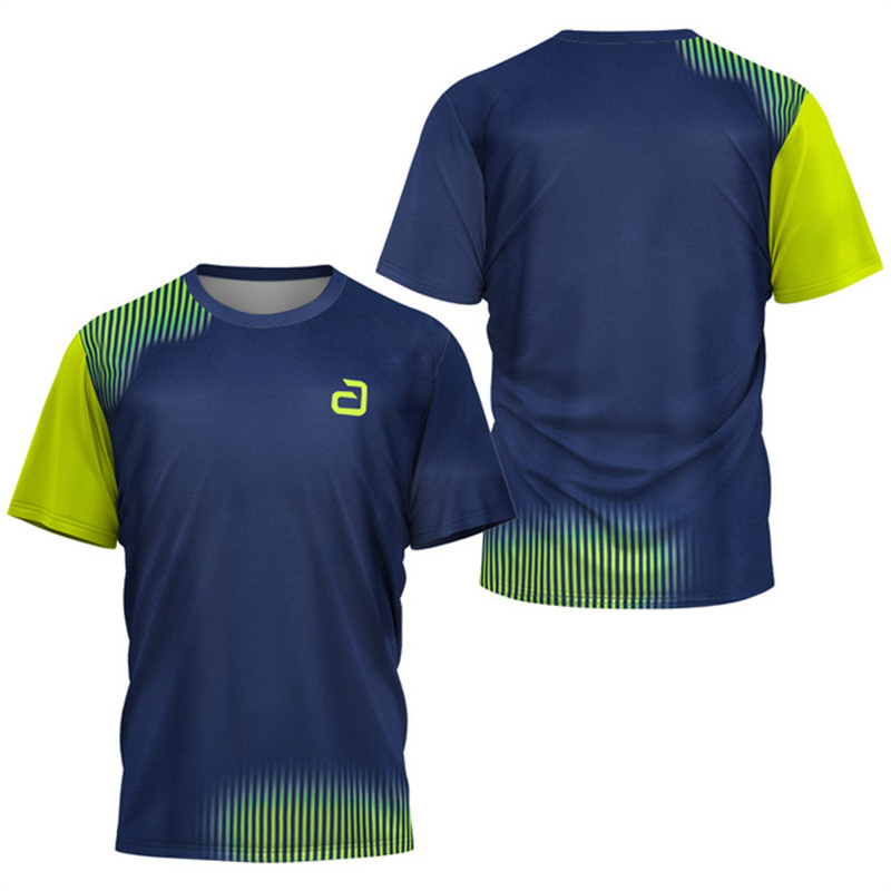 Badminton Wallpaper - Heren Tafeltennis T-shirt Onderstroompatroon Heren Zomer