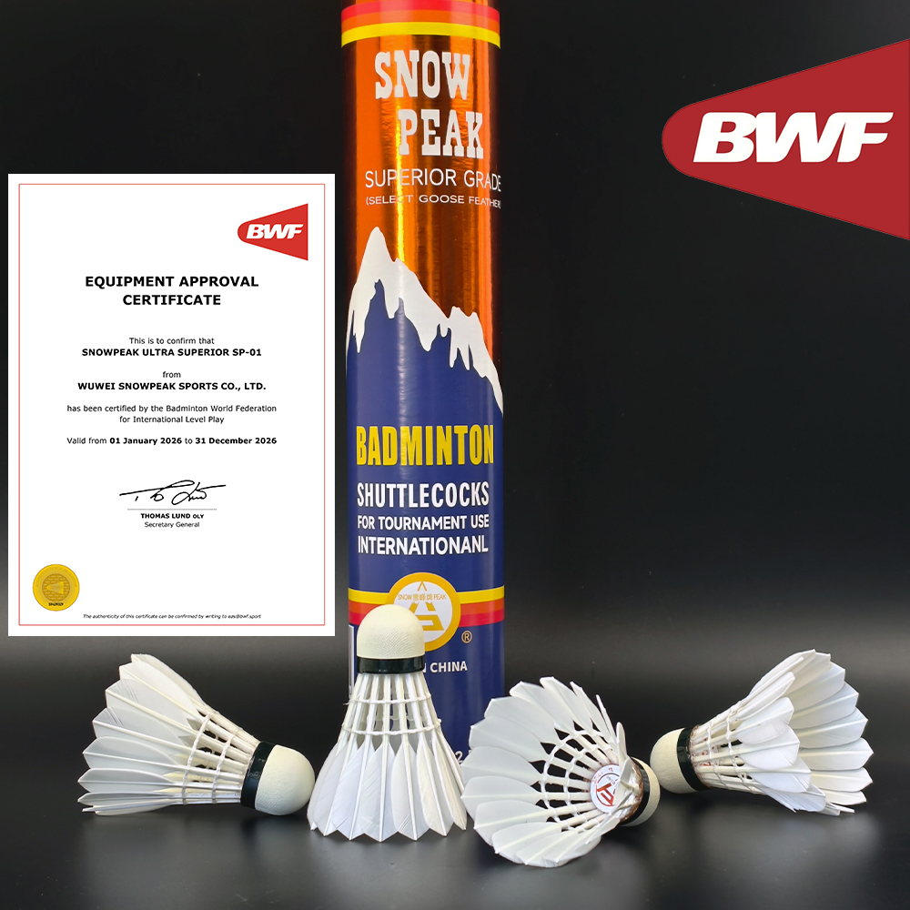 Badminton Bwf - SP-01 Professionele Toernooikwaliteit Ganzenveren Badminton Shuttlecocks