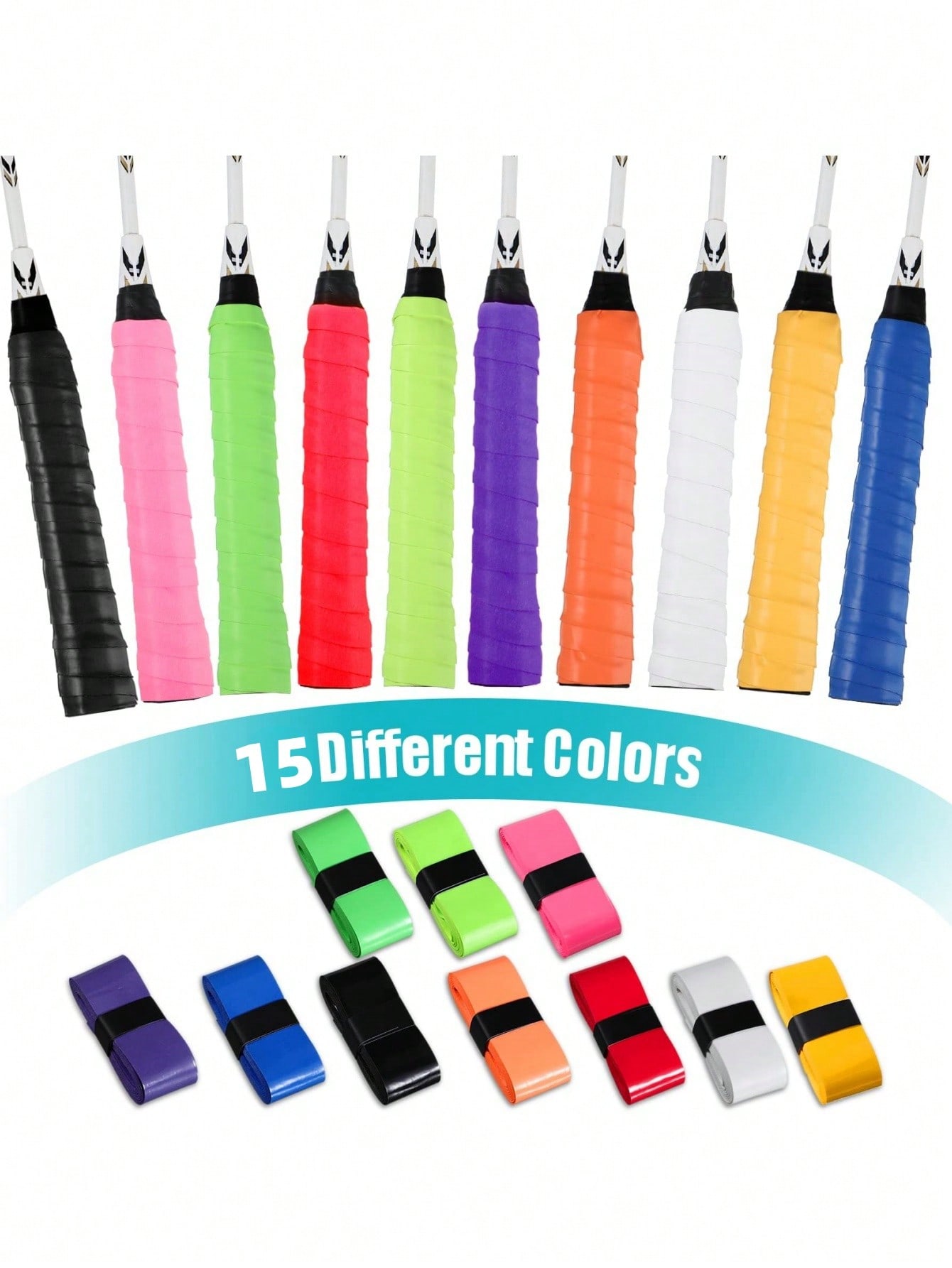 Badminton Open - PU Tennis Badminton Overgrip Droog, zweetabsorberend,
