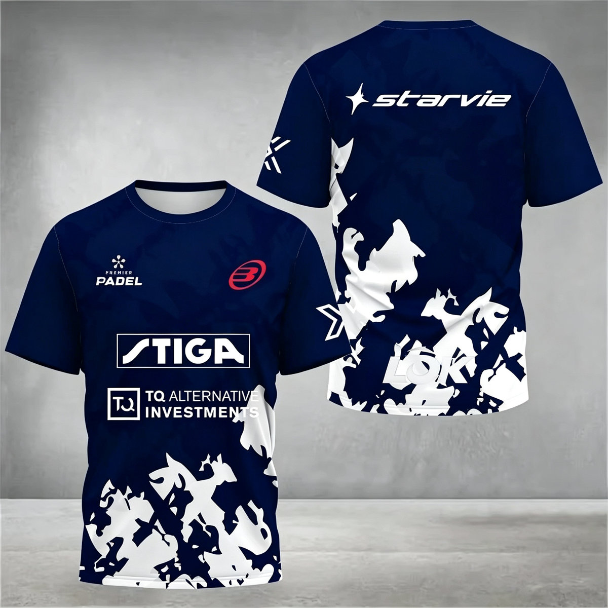 Badminton Emoji - Heren Padel Sport T-Shirt Snel Droogend
