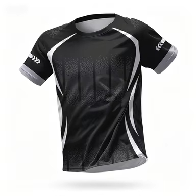 Sport Fitness Korte Mouwen Cas - Badminton Wallpaper recensie en prijs
