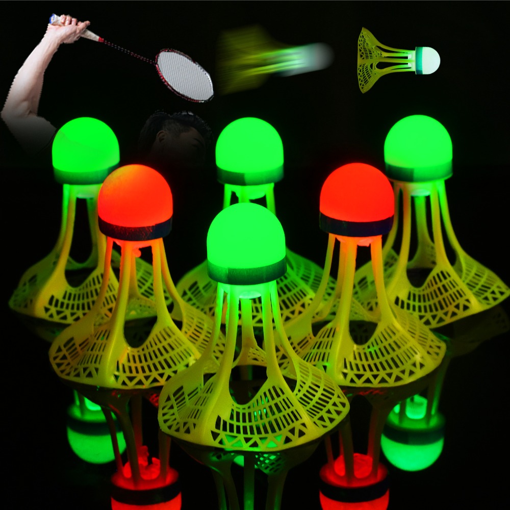 12-1pcs LED Light-up Badminton - Badminton Bwf recensie en prijs