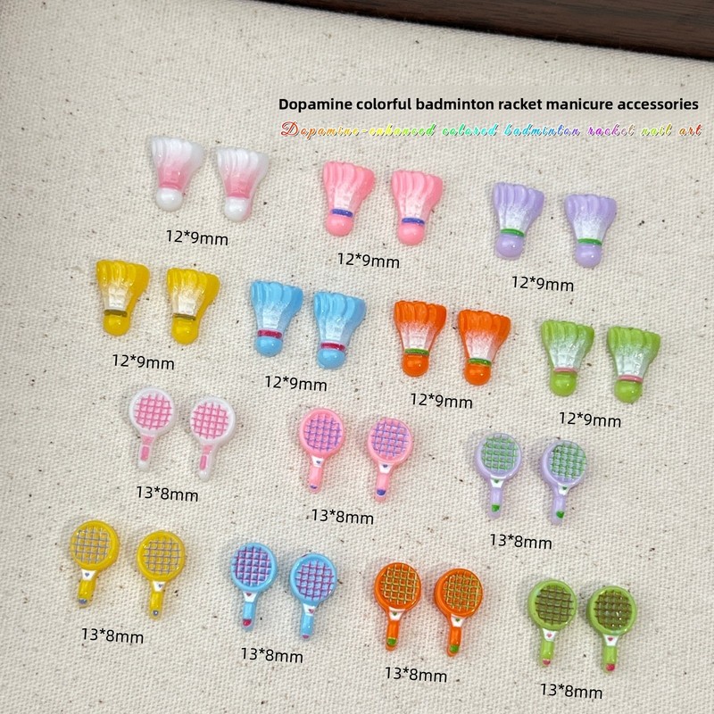 20 stuks 3D mini cartoon gesim - Badminton Minion recensie en prijs