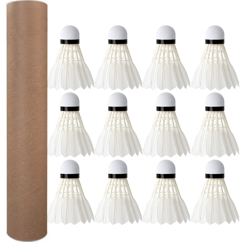3/6/12 Stuks Nieuwe Witte Badm - Badminton Bwf recensie en prijs