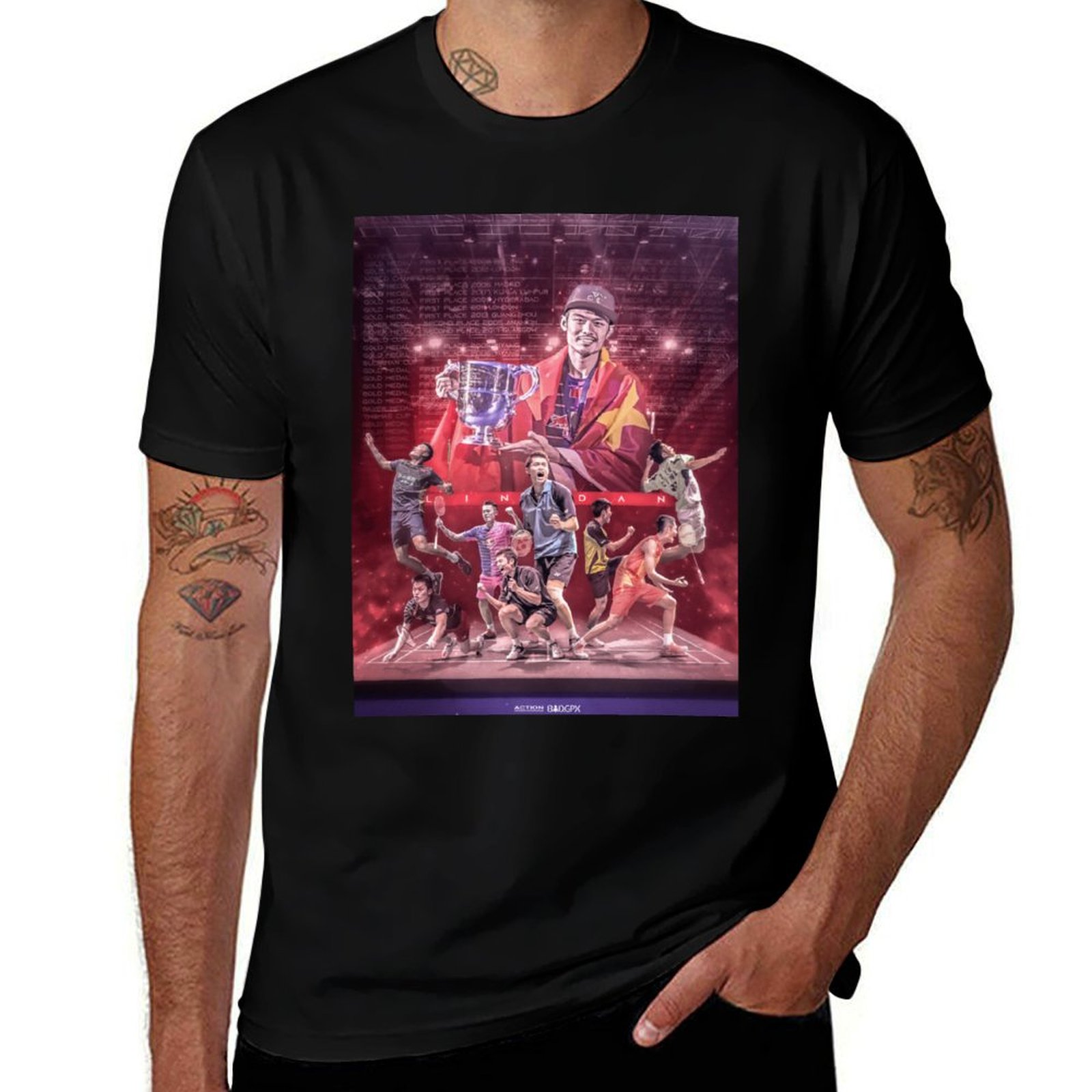 Lin Dan - Badminton T-shirt Li - Badminton China recensie en prijs