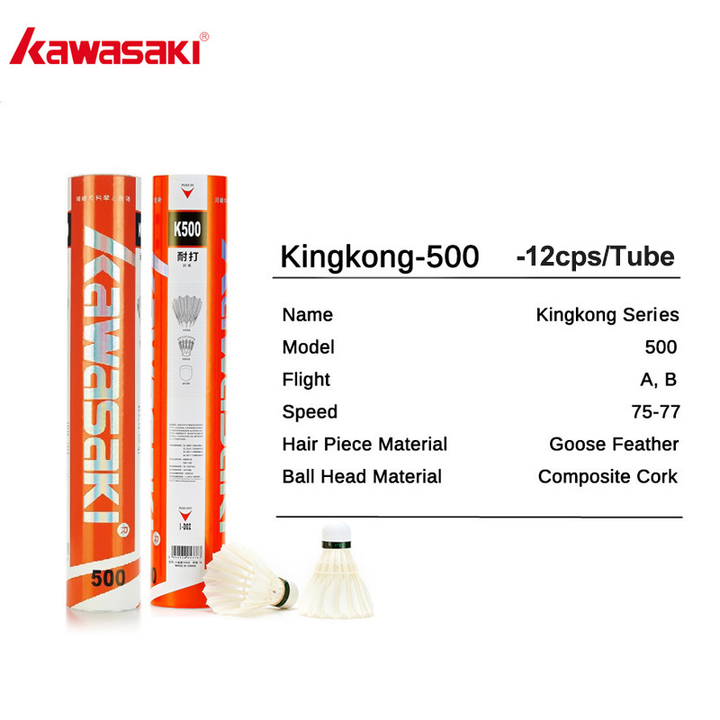 Kawasaki King Kong 500/Queen 5 - Badminton Bwf recensie en prijs