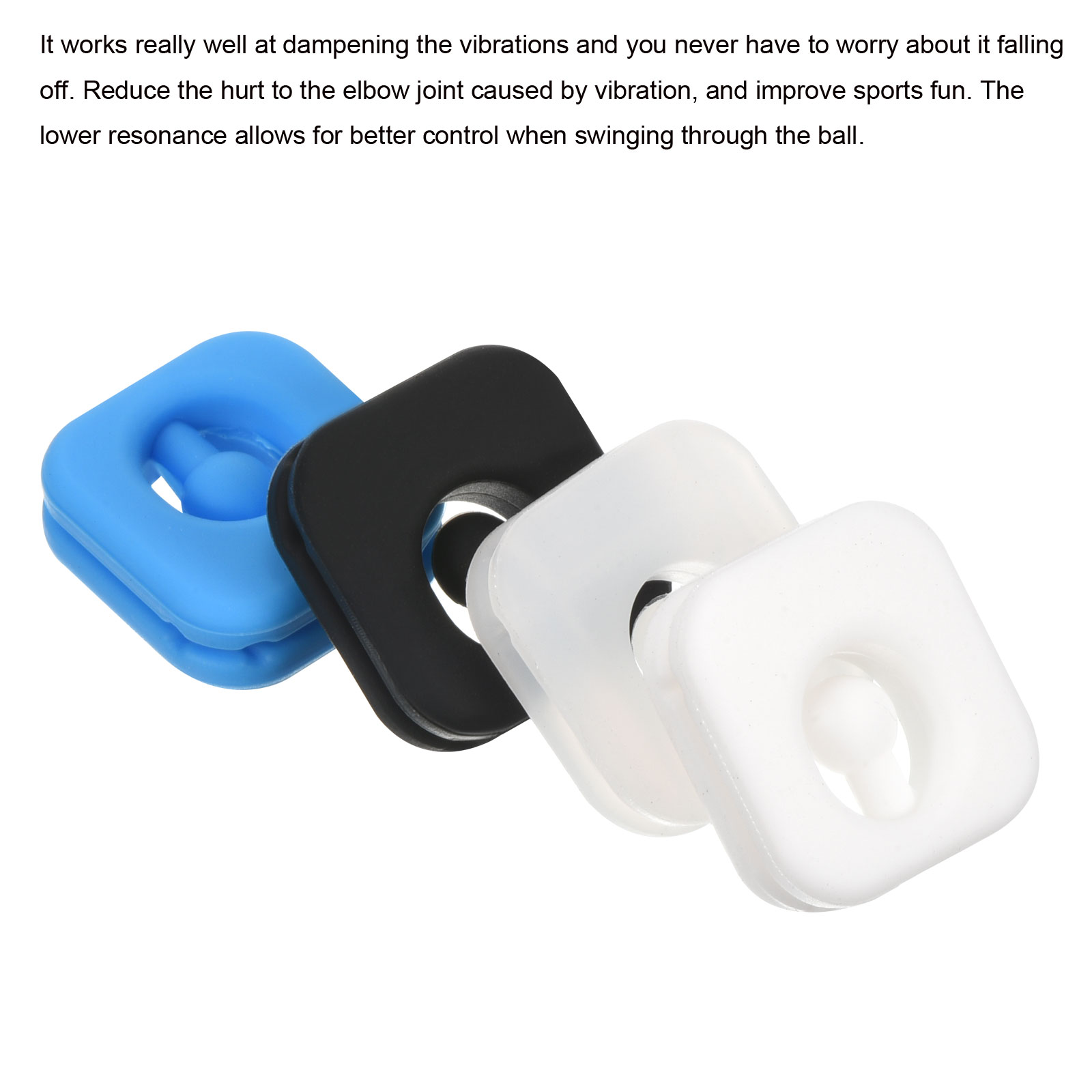 2/4 Stuks Tennis Trillingsdemp - Racket Vibration Dampener recensie en prijs
