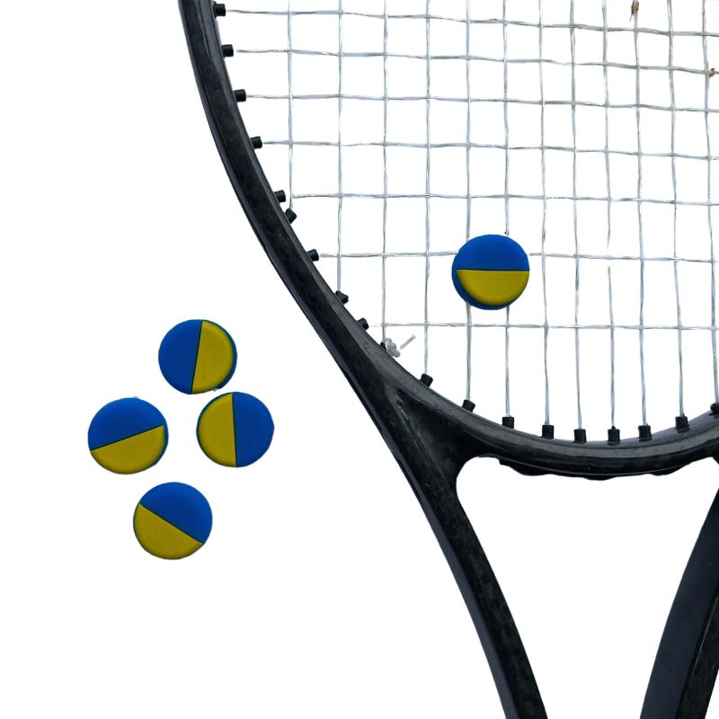 4 stks/partij Oekraïne Vlag Te - Racket Vibration Dampener recensie en prijs